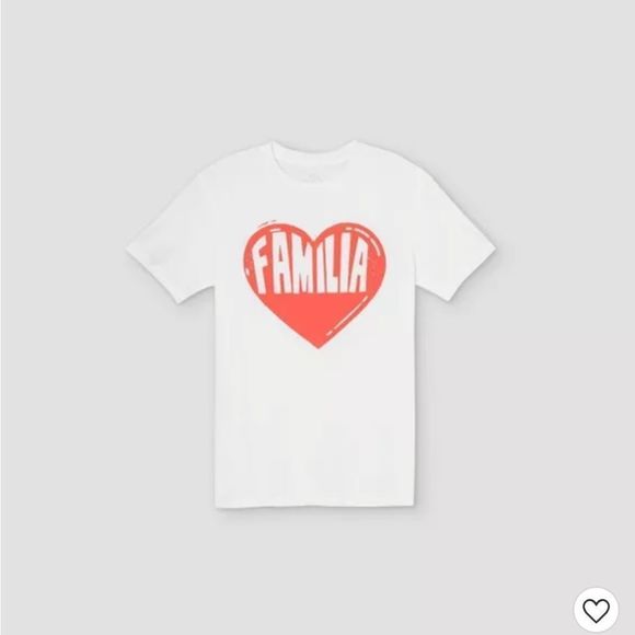Familia White Graphic Short Sleeve T-shirt - Picture 1 of 10